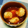 ぴこひろ's cooksnap of when they made 鶏団子のケチャップあんかけ.