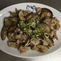 ゆみひ☆'s cooksnap of when they made 豚バラと茄子のポン酢炒め♡.