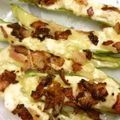 haupia1205's cooksnap of when they made しし唐のクリチ詰めロースト　ビール最高！.