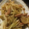 harutama's cooksnap of when they made 節約！大根皮で絶品きんぴら.