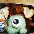 しょうくんママ☆'s cooksnap of when they made キャラ弁☆ツムツム モンスターズインク.