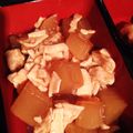 Emmabeagle's cooksnap of when they made 大豆のお肉で、ヘルシー大根のそぼろあん.