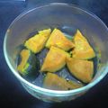 rodent's cooksnap of when they made 冬至☆レンジで5分!簡単カボチャの煮物.