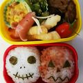 あさここなっつ's cooksnap of when they made ハロウィンに！キャラおにぎり.