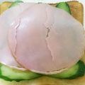 とっとっとまとちゃん's cooksnap of when they made 朝食に★☆簡単★☆ハムきゅうりトースト.