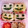ハルママっこ's cooksnap of when they made 俵おにぎりでハロウィン弁当.