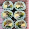 emeraldmam's cooksnap of when they made 韓国のり巻き キンパ.
