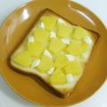 mami99's cooksnap of when they made パイナップルとクリームチーズのトースト.