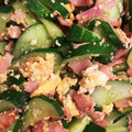 Nynya cafe's cooksnap of when they made きゅうりの中華風炒め.