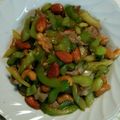 ビビとさっちん's cooksnap of when they made 豚肉とセロリの はちみつナッツ炒め.