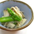 わだゆゆ's cooksnap of when they made 三種炒め①　エリンギ・えのき・アスパラ.