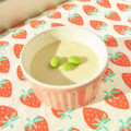 あやちん０８１６'s cooksnap of when they made 卵白で作る空豆の茶碗蒸し.