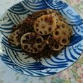 ぴあののりこ's cooksnap of when they made 蓮根と牛ひき肉のきんぴら.