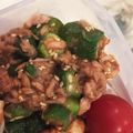 みーさり's cooksnap of when they made オクラのごまツナあえ.