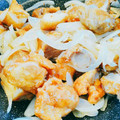 ｍiＫa's cooksnap of when they made リメーク!!!唐揚げのスイートチリ炒め.