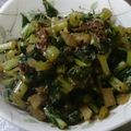 ともひにゃ's cooksnap of when they made ご飯がすすむ！！大根葉のおかか炒め.