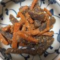 山村翠薇's cooksnap of when they made ✿人参と蒟蒻の胡麻味噌きんぴら✿.