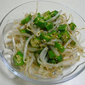 chiita24's cooksnap of when they made もやしとおくらのおひたし.