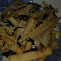 ネミちゃん's cooksnap of when they made 大根の皮の塩昆布炒め.