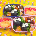 ｊｕｎ＊ｊｕｎ＊'s cooksnap of when they made キャラ弁 まっくろくろすけ 簡単　.