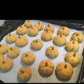 わかなんりりい's cooksnap of when they made ハロウィン✾簡単✾かぼちゃのクッキー.