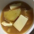 yuuchiiiii's cooksnap of when they made さつまいもの味噌汁.
