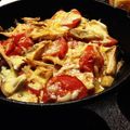 tomaman's cooksnap of when they made スキレットでトマトのチーズ焼き.