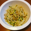 myrose's cooksnap of when they made ぱぱっと簡単 もやしときゅうりのナムル.