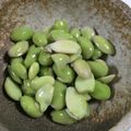 maruami's cooksnap of when they made ＊おつまみに＊枝豆のナムル＊.