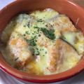 ４匹の子ブタママ's cooksnap of when they made サーモンと豆腐の味噌豆乳グラタン☆.