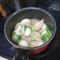 クックOBB2E1☆'s cooksnap of when they made 簡単☆カブとハム煮☆和でも洋でも中でも.