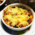 優輝光's cooksnap of when they made なすとエリンギのピザ風チーズ焼き.