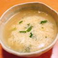 t_o_m's cooksnap of when they made ＊簡単＊ニラのかきたま汁＊.