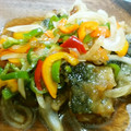 ゆきんこ2001's cooksnap of when they made お野菜たーっぷり☆さんまの南蛮漬け.
