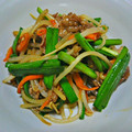 ゆーな☆cook's cooksnap of when they made 牛肉とニラの中華風炒め.