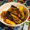 クックBNQ5PD☆'s cooksnap of when they made 鶏肉とナスのキムチ炒め.