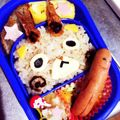 kureaaaaa's cooksnap of when they made 簡単キャラ弁！妖怪ウォッチ☆コマじろう.