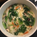 まくのうち's cooksnap of when they made 卵と野菜たっぷり中華風スープ.