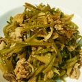 はるりおん２０５'s cooksnap of when they made 素朴！さつま芋の茎【芋づるの炒め煮】.