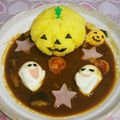 おまめちゃん♥️'s cooksnap of when they made ゆでたまゴーストでハロウィン☆お弁当にも.