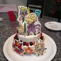 nabotobo's cooksnap of when they made キャラクターデコチョコ（ケーキ）.