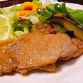 food town's cooksnap of when they made 豚肉の柚子こしょう焼き♪.