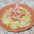 mmameco's cooksnap of when they made ホエーでキャベツの甘酢和え☆.