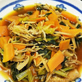 リラッケマ's cooksnap of when they made 鍋の残り野菜の煮びたし.