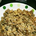 あふぉん's cooksnap of when they made こんにゃくと豚こまの味噌炒め.