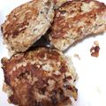 ごふぁんだ's cooksnap of when they made 簡単 鶏も使った絶品ハンバーグ.