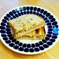 YUZVIO's cooksnap of when they made ネギ入り★ウインナートーストサンド.