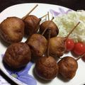 レモンちゃん♡'s cooksnap of when they made 10分で簡単おやつ♡ミニアメリカンドッグ.