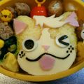 ミスズ３'s cooksnap of when they made キャラ弁～トムニャン.