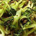 春風桃之介's cooksnap of when they made 青梗菜ひき肉炒め.